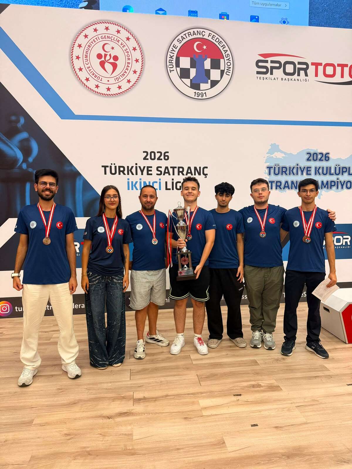 Büyükşehir Satranç Takımı Birinci Lig’e Yükseldi 2